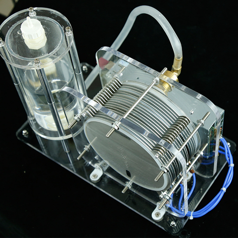 Máquina de agua electrolítica, calefacción de vidrio, hidrógeno-oxígeno, soldadura de agua, generador de llama de Hidrógeno fino, equipo de experimento ► Foto 1/4