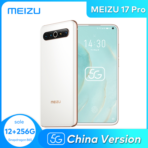 Meizu 17 Pro teléfono 5G 8G + 128G/12G + 256G Android Smartphone Snapdragon 865 Octa Core Soporte NFC carga inalámbrica versión China ► Foto 1/6