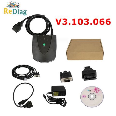 Herramienta de diagnóstico para Honda, accesorio V3.103.066, HDS, última versión, con doble placa USB1.1 a escáner RS232 OBD2 ► Foto 1/6