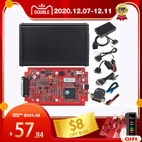 KESS V2 V5.017 en línea completa V2.47 Gerente sintonización herramienta KTAG V7.020 4 LED Maestro K-tag V2.25 KESS BDM Titanio Winols Unidad de control electrónico programador ► Foto 1/6