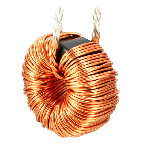 Bobina de Inductor magnético Toroide Vertical uxcell 1 Uds., bobina de inductancia 100uH 20A ► Foto 1/3