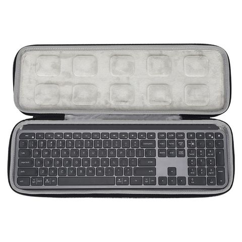 Portátil EVA duro de almacenamiento caso protector impermeable caja para Logitech-MX llaves inalámbrica avanzada teclado iluminado Accesso ► Foto 1/6