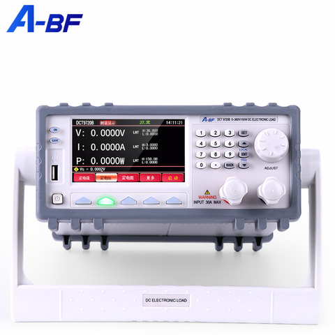 Medidor de carga electrónico CC programable de A-BF, probador de carga de alta precisión, capacidad de batería, prueba de resistencia interna, amplio voltaje ► Foto 1/6