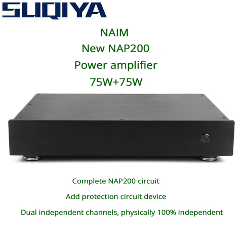 NAIM NAP200-amplificador de potencia por etapas, máquina amplificadora de audio, 75W + 75W, 8 ohm, versión mejorada de SUQIYA-2022 ► Foto 1/6