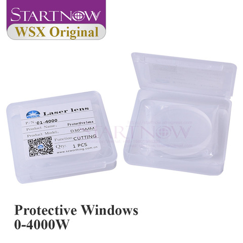 Startnow-lente de protección Original, boquillas láser para ventanas protectoras, soporte de anillo de cerámica, piezas para cabezal de corte de fibra WSX ► Foto 1/6