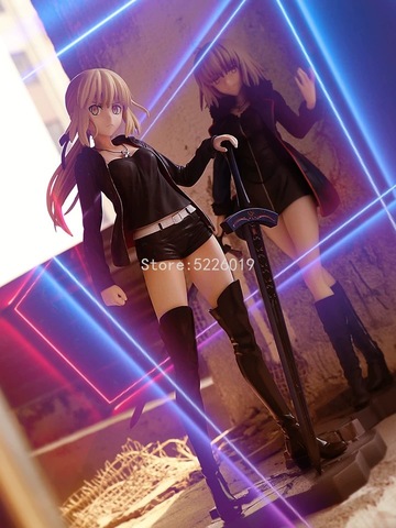 Figura de Saber de Fate/Grand Order, Altria, Pendragon Alter, ropa informal, figura Sexy de Fate Stay Night Saber, figuras de acción de juguete ► Foto 1/6