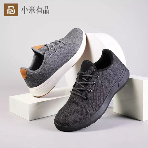 Aishoes-Zapatillas deportivas de lana para hombre, calzado informal cálido e impermeable, para otoño e invierno, de Xiaomi Youpin ► Foto 1/6