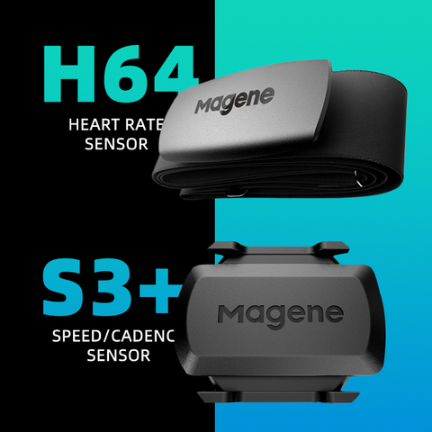 Magene-Sensor de ritmo cardíaco para ciclismo H64 S3 +, modo Dual, ANT +, velocidad, cadencia, correa para el pecho, ordenador, bicicleta, Wahoo, Garmin, deportes ► Foto 1/1