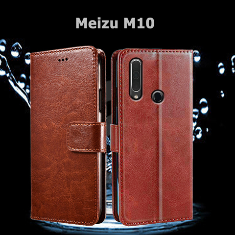 Funda con tapa para Meizu M10, carcasa de cuero PU con patrón 3D ► Foto 1/6