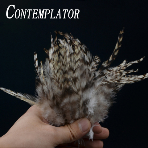 CONTEMPLATOR 30 unids/pack mosca seca Gallo sillas suave y Webby Hackle 3 