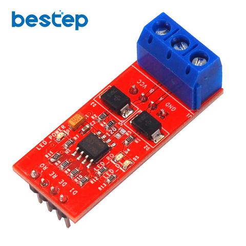 Placa de desarrollo de módulo TTL a RS485 MAX3485, 3,3 V, 5V, accesorios de desarrollo MCU, protección de sobrevoltaje ► Foto 1/5