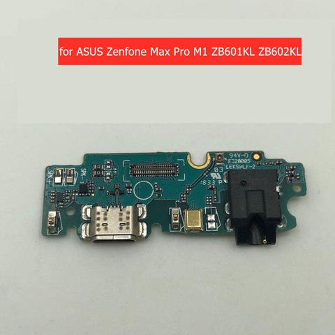 Para Asus Zenfone Max Pro M1 ZB601KL / ZB602KL conector de cargador USB conector Flex Cable de carga USB PCB Reparación de piezas de repuesto ► Foto 1/1