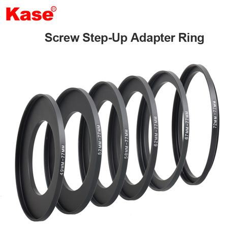 Kase anillo adaptador de aumento de tornillo 49-77/52-77/58-77/62-77/67-72/67-77/67-82/72-7/72-82/77--82mm ► Foto 1/2