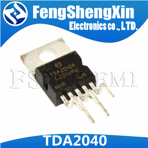 Amplificador de Audio TDA2040 TDA2040A, 10 unids/lote, nuevo, TO220-5 ► Foto 1/1