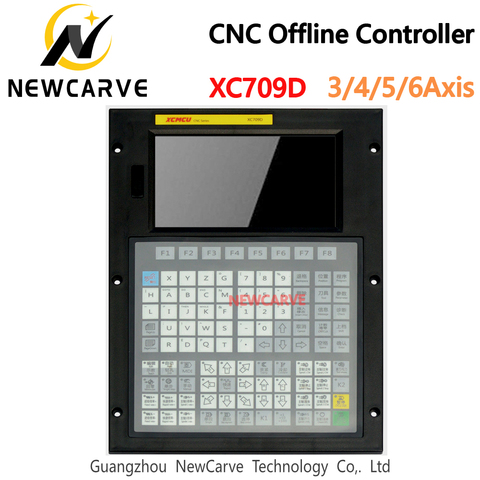 XCMCU-Sistema de Control de USB CNC XC709D, 3/4/5/6 ejes, FANUC, soporte de código G, fresado sin conexión, perforación, alimentación, NEWCARVE ► Foto 1/3