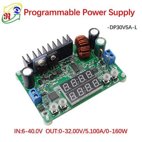 Módulo de fuente de alimentación programable reductor de corriente de voltaje constante DP30V5A-L ► Foto 1/5