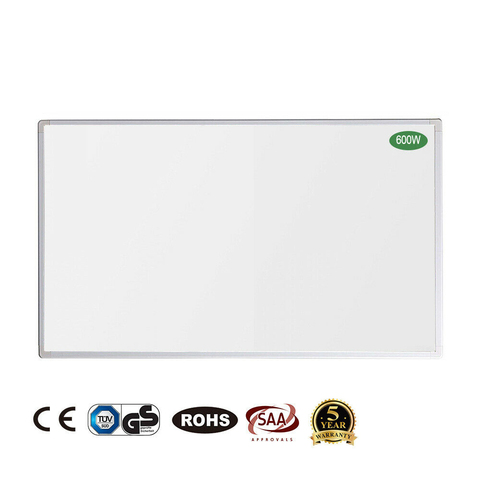 ¡Descuentos! Calentadores de Panel radiante infrarrojo, blanco, 600W ► Foto 1/5