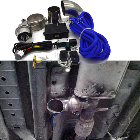 Set de válvula de Control de escape con vacío actuador para Chevrolet Cruze Lacetti Audi A4 B8 B6 B5 B7 B9 A3 8L A5 A6 C6 C5 C7 A1 TT A8 ► Foto 1/6