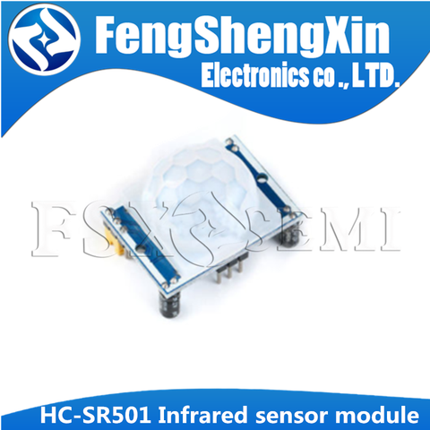 Módulo infrarrojo piroeléctrico SR501 HC-SR501, Detector de Sensor de movimiento, 1 Uds. ► Foto 1/1