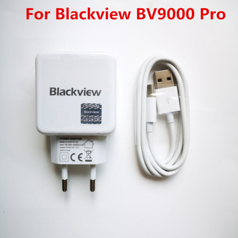 Original Blackview BV9000 cargador con tipo-C Usb cable de datos 1M EU adaptador para Europa Puerto Universal para Blackview BV9000 Pro ► Foto 1/3