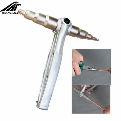 Aire acondicionado cobre Manual tubo expansor de acondicionador de aire instalar mantener reparación refrigeración ampliar herramienta ► Foto 1/4