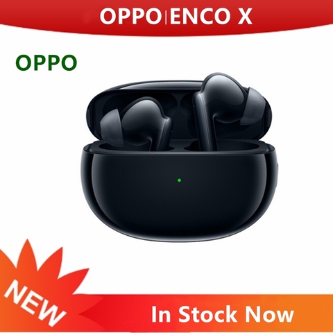 OPPO Enco X-auriculares TWS inalámbricos con Bluetooth 5,2, dispositivo con cancelación activa de ruido para teléfono móvil OPPO Reno 4 Pro SE ► Foto 1/1