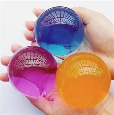 30 Uds gigante bola cristal colorida de cristal bolas de agua para tierra bombilla multifunción uso flor Decoración ► Foto 1/6