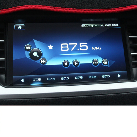 Lsrtw2017 del tablero de instrumentos del coche de navegación GPS pantalla anti-cero templado película para haval h6 2013, 2014, 2015, 2016, 2017, 2022 coupe ► Foto 1/4