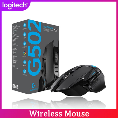 Logitech-ratón inalámbrico G502 HERO LIGHTSPEED, dispositivo Original de 2,4 GHz, 16000DPI, RGB, adecuado para jugadores de e-sports ► Foto 1/6