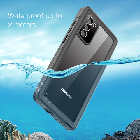 Funda a prueba de agua IP68 para Samsung Galaxy Note 20 Plus, Coque S20 Ultra 5G 360, carcasa de teléfono a prueba de golpes para natación al aire libre ► Foto 1/6