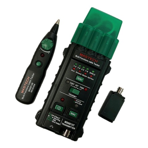 Mastech MS6813 multifunción red de cable tester línea telefónica tester detector Tracker RJ45 RJ11 coaxial ► Foto 1/6