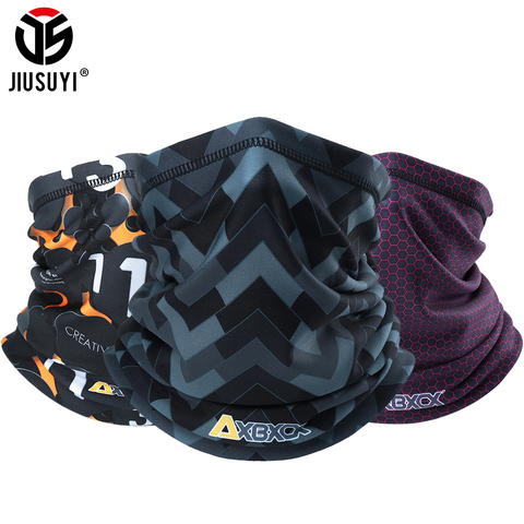 Invierno Polar térmica Neck Gaiter de la bufanda del tubo Bandana caliente cara Snowboard media cara cubierta de pelo de las mujeres de los hombres de moda bufanda ► Foto 1/6