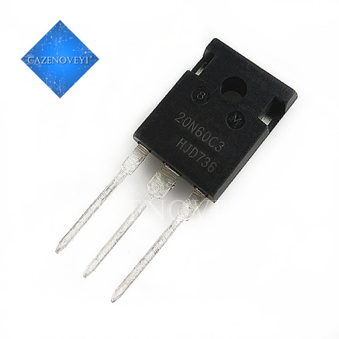 5pcs / lot SPW20N60C3 20N60C3 TO-247 En stock ► Foto 1/1