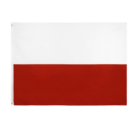 Flaslink-Bandera de Polonia, Bandera de esmalte, 90x150cm, Turingia, pl, pol, 3x5FTS ► Foto 1/6