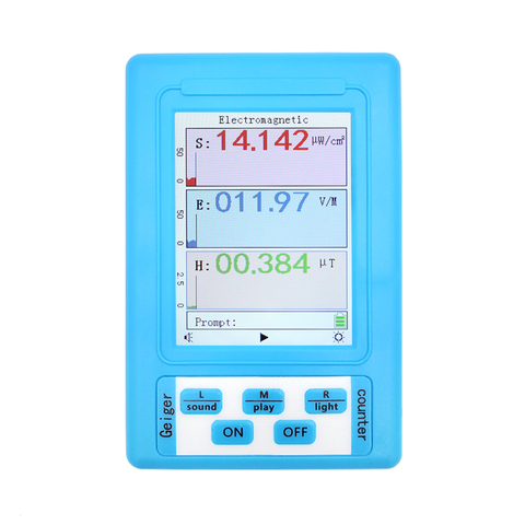 Detector de radiación electromagnética, probador Digital de mano de alta precisión, profesional, semirfuncional, tipo EMF, BR-9A ► Foto 1/6