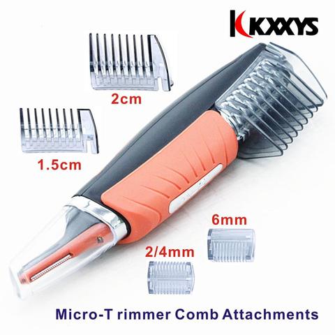 Microprecisión ceja, oreja nariz Trimmer Removal Clipper Shaver Personal eléctrico cuidado facial pelo Trimmer con luz LED ► Foto 1/6