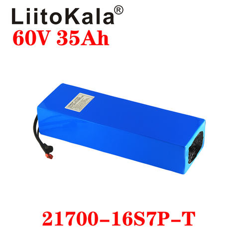 LiitoKala-Batería Para patinete eléctrico, 60V, 35ah, 60V, 35AH, batería de litio de bicicleta eléctrica, 60V, 1000W, 2000W ► Foto 1/2