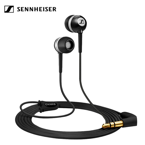 Sennheiser-auriculares CX300II de graves profundos, cascos de música estéreo con cable de 3,5mm, deportivos, HIFI de precisión para iPhone y Android ► Foto 1/6