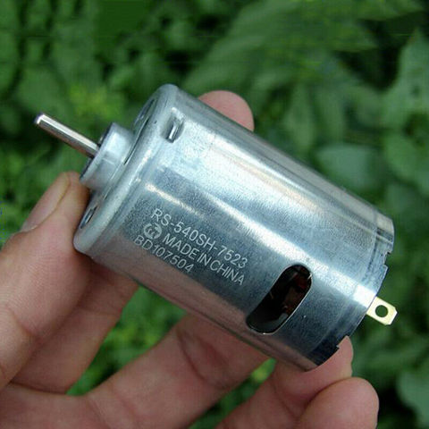 MABUCHI RS-540SH-7523 Motor DC 6V-9V 7,4 V 19800RPM de potencia de alta velocidad Motor grande de torsión para taladro eléctrico de herramientas de jardín del barco del coche ► Foto 1/6