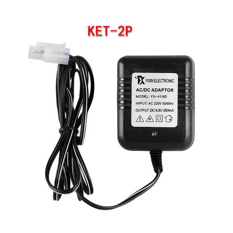 Cargador de batería recargable ni-cd Ni-MH, paquete de baterías, adaptador de enchufe de KET-2P, 9,6 V, 250mA de salida, juguete RC ► Foto 1/5