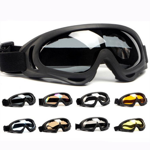 Gafas de esquí para hombre y mujer, lentes de cristal para esquí, 5 colores, 1 unidad ► Foto 1/6