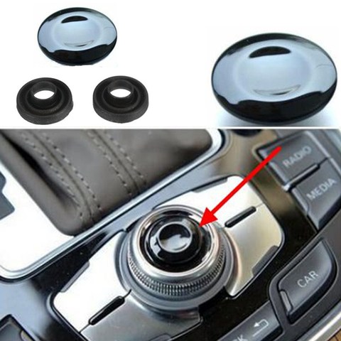 MMI mando palanca botón tapa Kit de reparación para Audi A4 A5 A6 Q5 Q7 S5 S6 S8 Cabriolet Sedán avant 8K0998068 un ► Foto 1/6