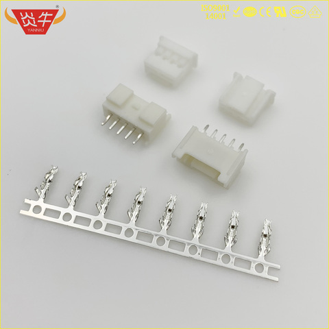 PA 2,0 SMT blanco tira conector carcasa de 2,0mm de la oblea TERMINAL HX20006-PT HX20018-Y HX20018-A MOLEX JST ► Foto 1/6