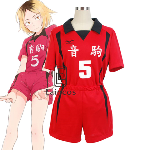 ¡Tee! Nekoma-Disfraz de Cosplay de Kenma Kozume Kuroo Tetsuro para equipo de baile Haikiyu Volley, uniforme deportivo ► Foto 1/6