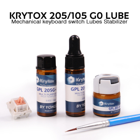 Interruptores de aceite lubricante, 205 GPL105 G0, Teclado mecánico, Keycaps, estabilizador de interruptor, lubricante, Lubes, estabilizador, lubricante ► Foto 1/5