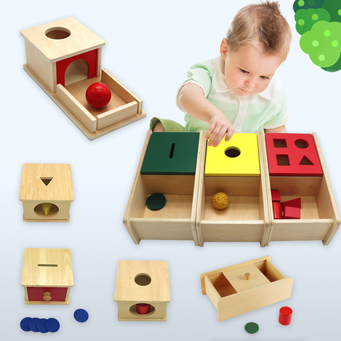 Rompecabezas de madera con formas geométricas para niños, juego de ajedrez con memoria, juego de mesa educativo, Color cognitivo ► Foto 1/6