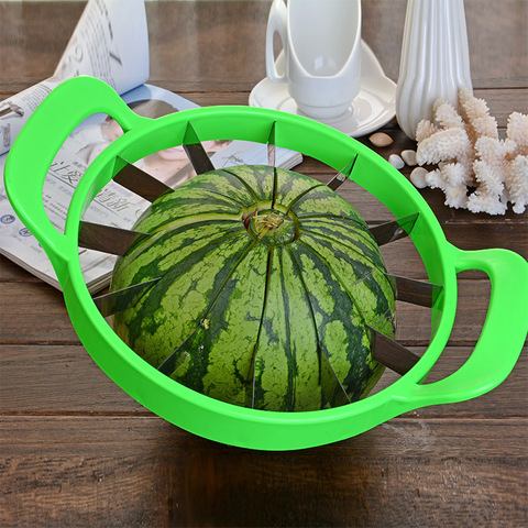 Cortador de sandía para cocina, utensilios de corte de cocina, cortador de sandía para verano, cuchillo de melón, cortador de frutas ► Foto 1/6