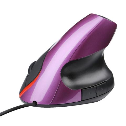 Ratón óptico de juegos con cable 5D, Mouse Vertical y ergonómico con USB, portátil, 1200DPI, 2.4GH, para PC, escritorio y ordenador portátil ► Foto 1/6