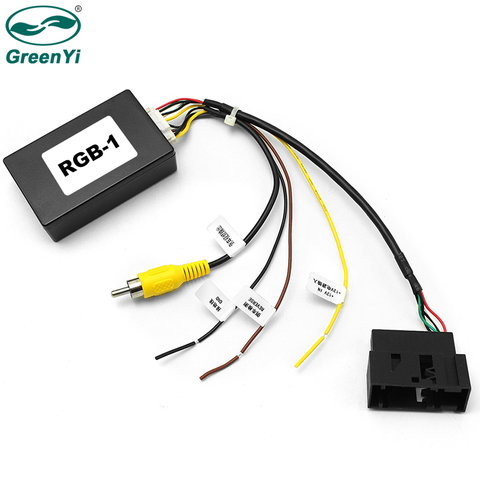 GreenYi 26 PIN RGB a CVBS (RCA) AV adaptador/convertidor de señal para VW Original Cámara retrovisora para VW passat CC Tiguan Android DVD ► Foto 1/4