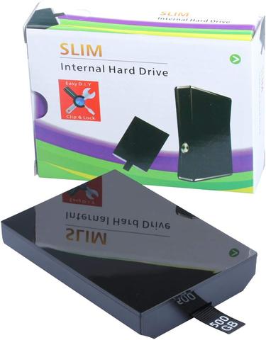 20GB/60/120/250GB/320GB/500GB HDD disco duro para Xbox 360 Slim/Xbox 360E Consola para Microsoft XBOX360 Slim Juegos Consola ► Foto 1/6